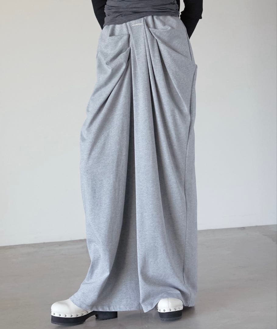 PRANK PROJECT ドレープフロントジャージパンツ