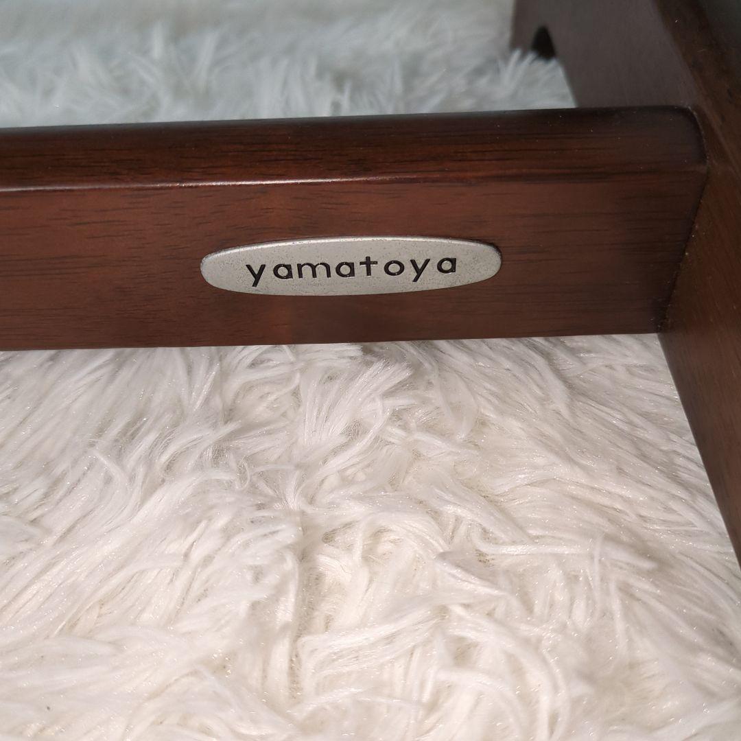 【美品 】大和屋 すくすくハイチェアテーブル＆ガード付き ブラウン