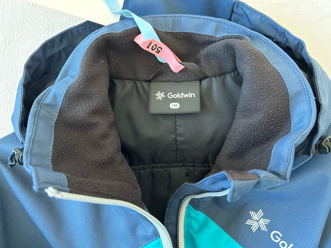 goldwin スキーウェア ジュニア　ネイビー 140