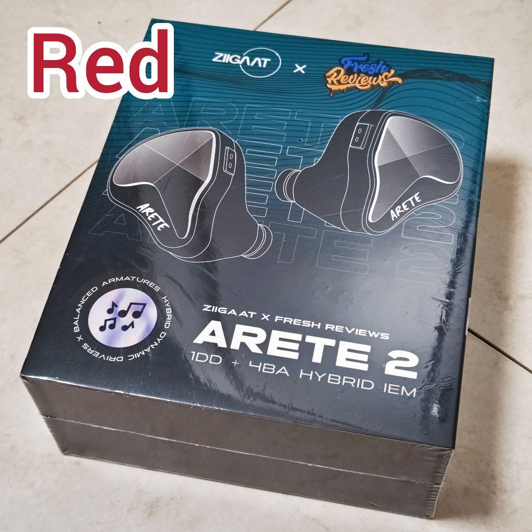 【新品未開封】ZiiGaat Fresh Reviews Arete II 赤