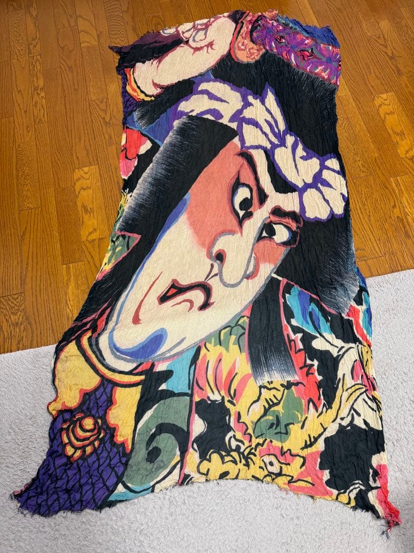 ブルーナボイン 大判ストール カイト