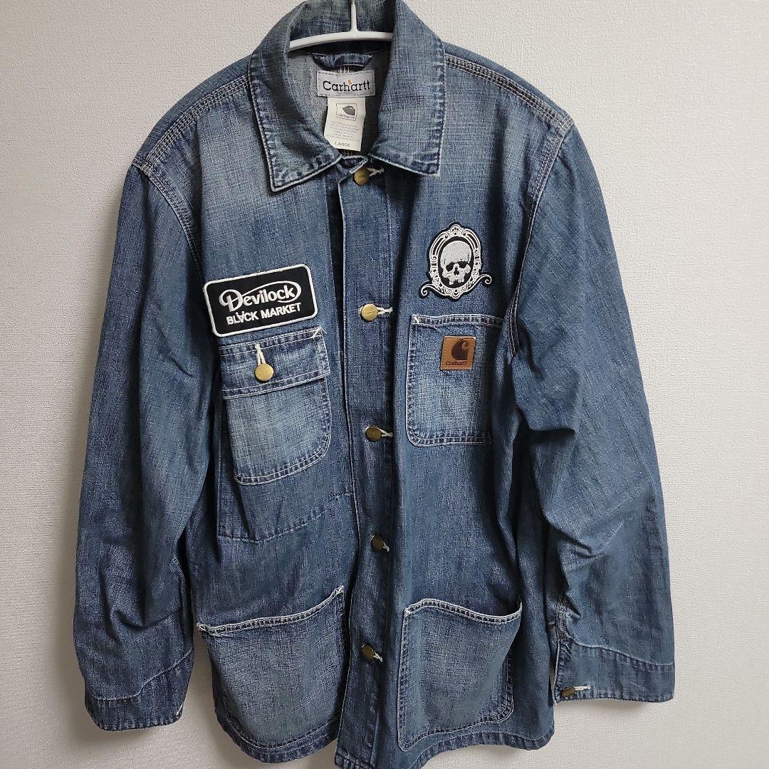 Carhartt デニム カバーオール Lサイズ