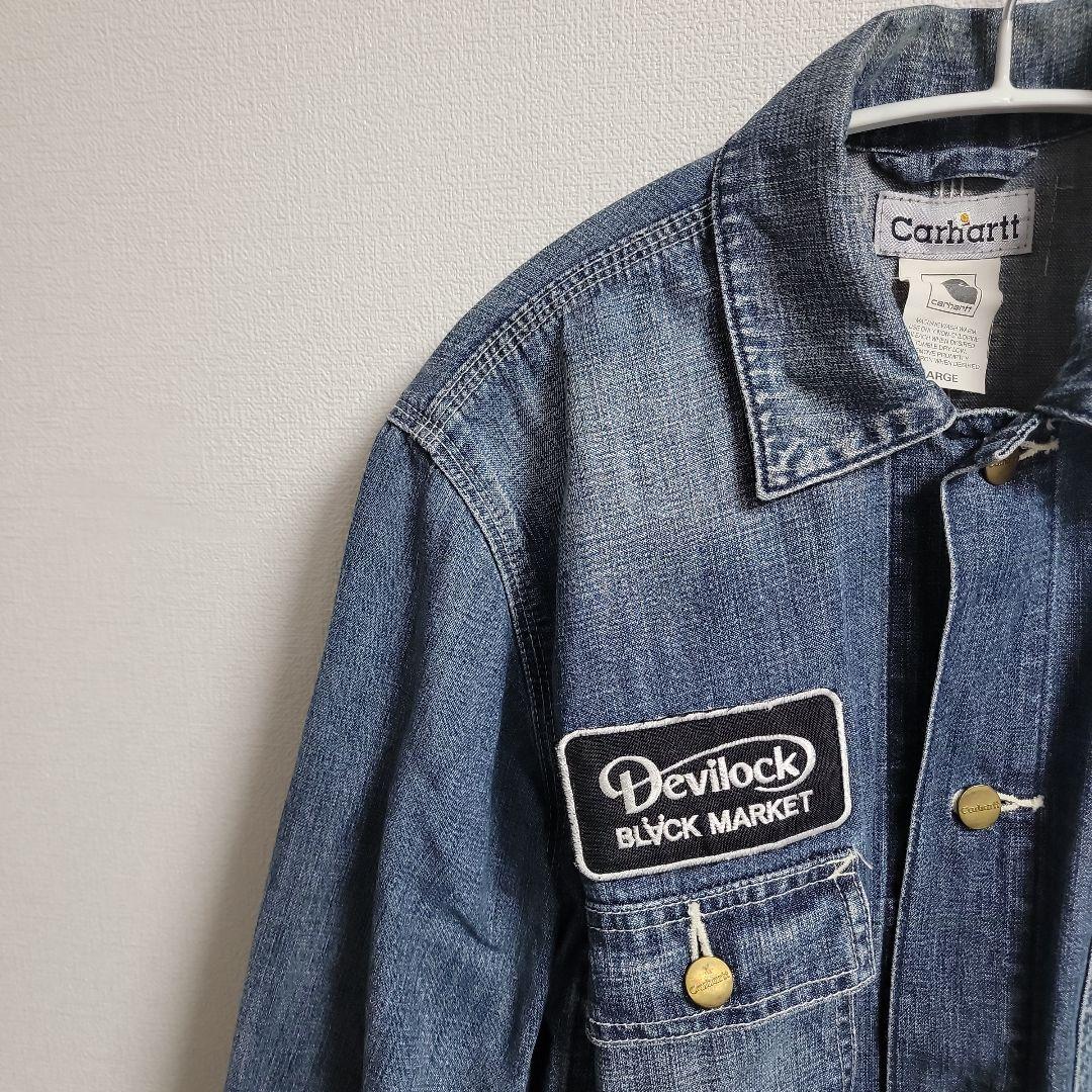 Carhartt デニム カバーオール Lサイズ