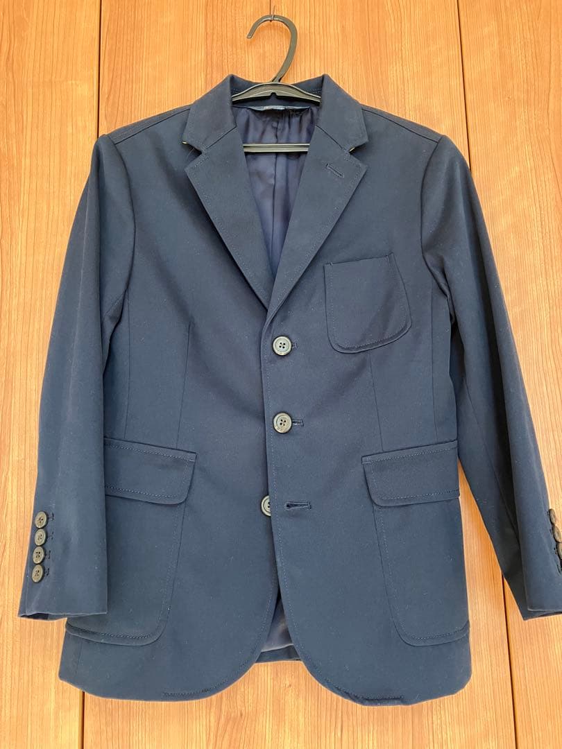 ラルフローレン140スーツ上下セット ボタンダウンシャツ2枚ラルフ靴下2足付き