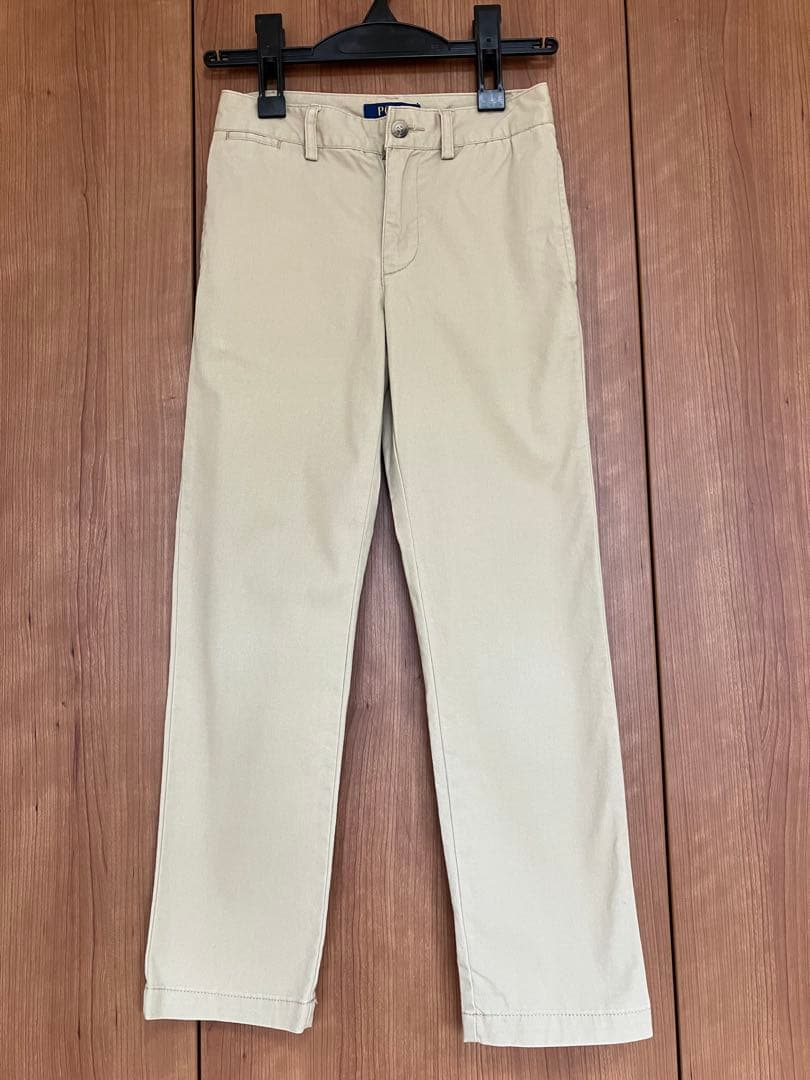 ラルフローレン140スーツ上下セット ボタンダウンシャツ2枚ラルフ靴下2足付き