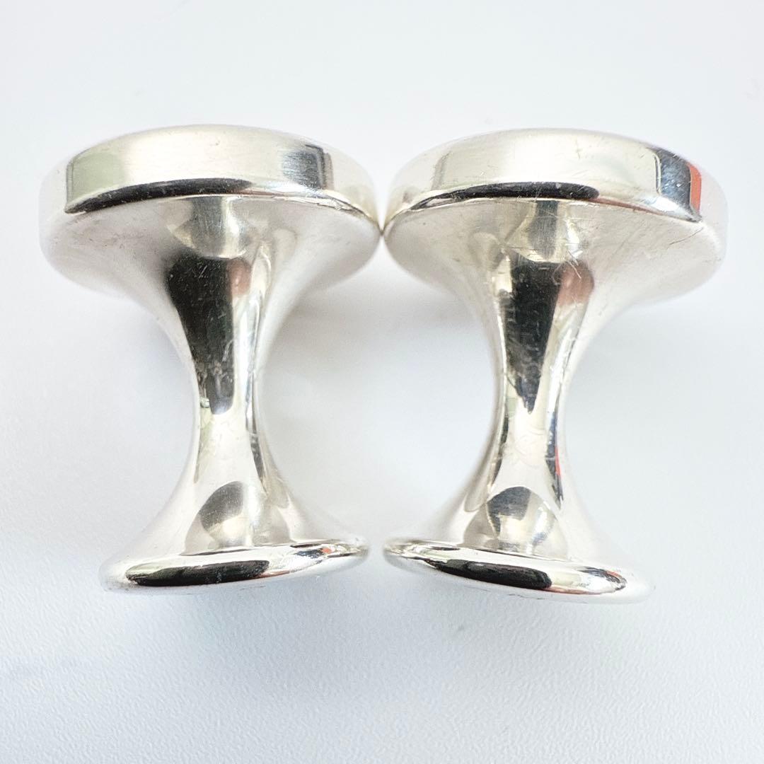 エルメス セリエ スタンプ セリエリンクス カフリンクス カフスボタン シルバー