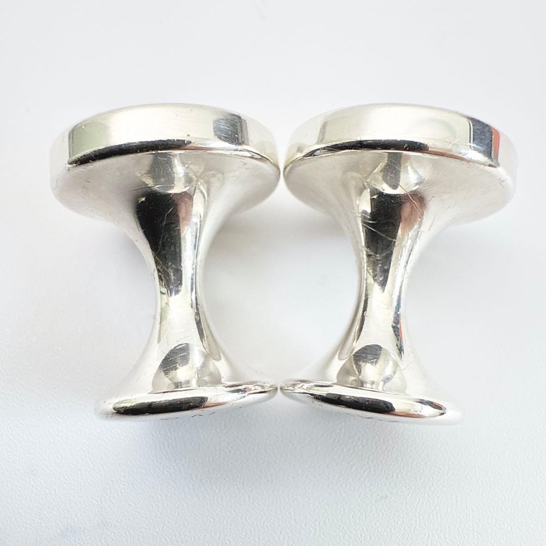 エルメス セリエ スタンプ セリエリンクス カフリンクス カフスボタン シルバー