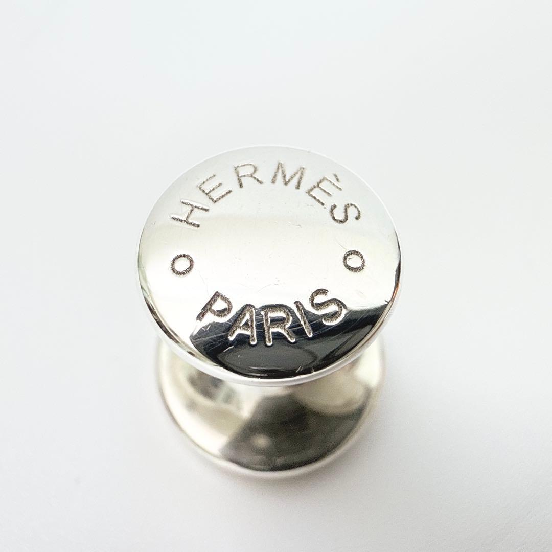 エルメス セリエ スタンプ セリエリンクス カフリンクス カフスボタン シルバー