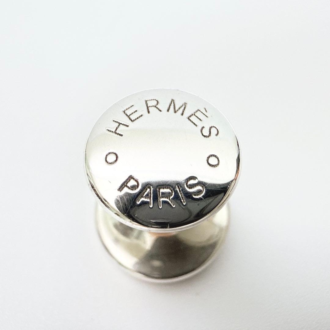 エルメス セリエ スタンプ セリエリンクス カフリンクス カフスボタン シルバー