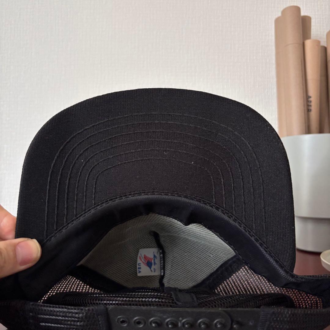 80s 90s ジョーク系　トラッカーキャップ ヴィンテージ USA製