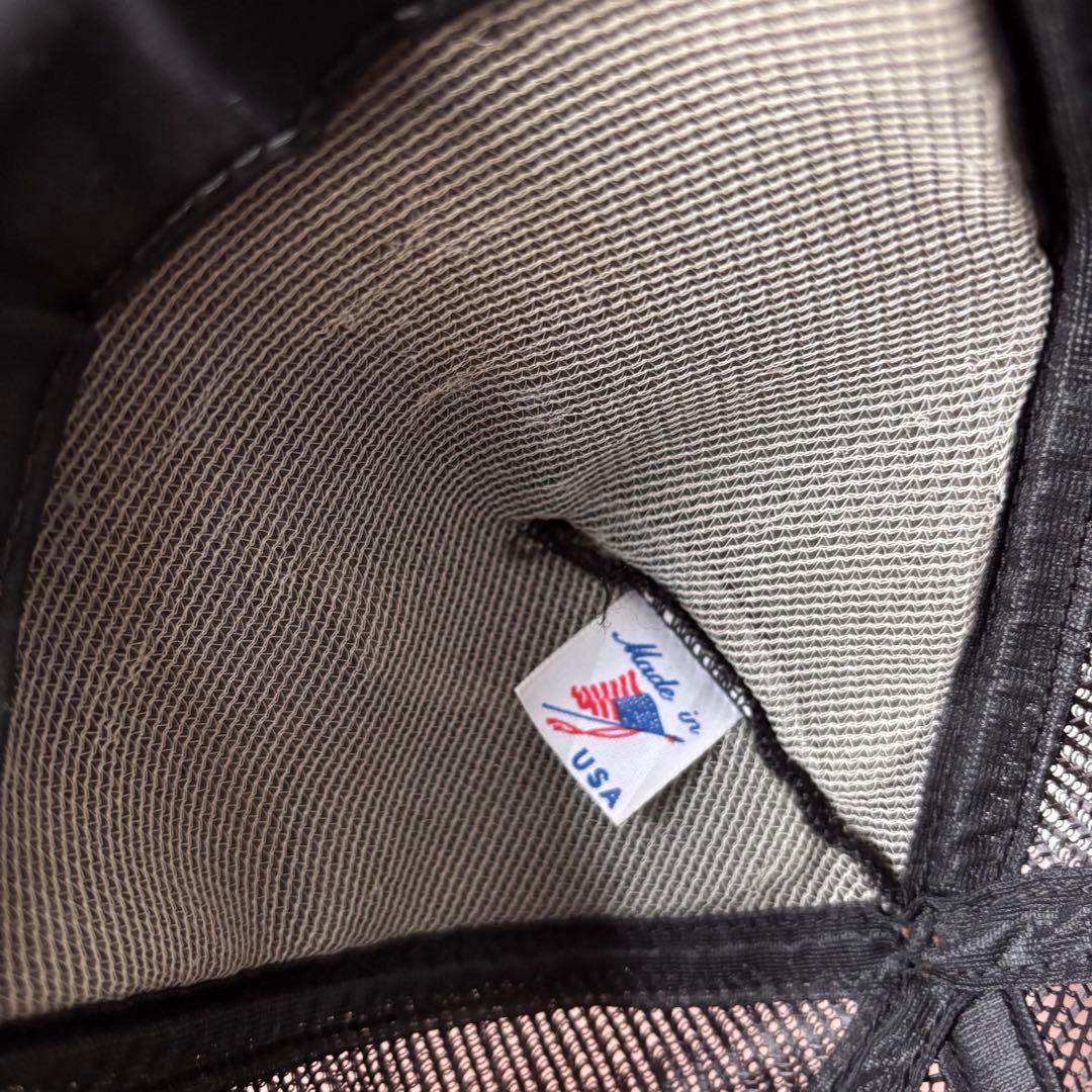 80s 90s ジョーク系　トラッカーキャップ ヴィンテージ USA製