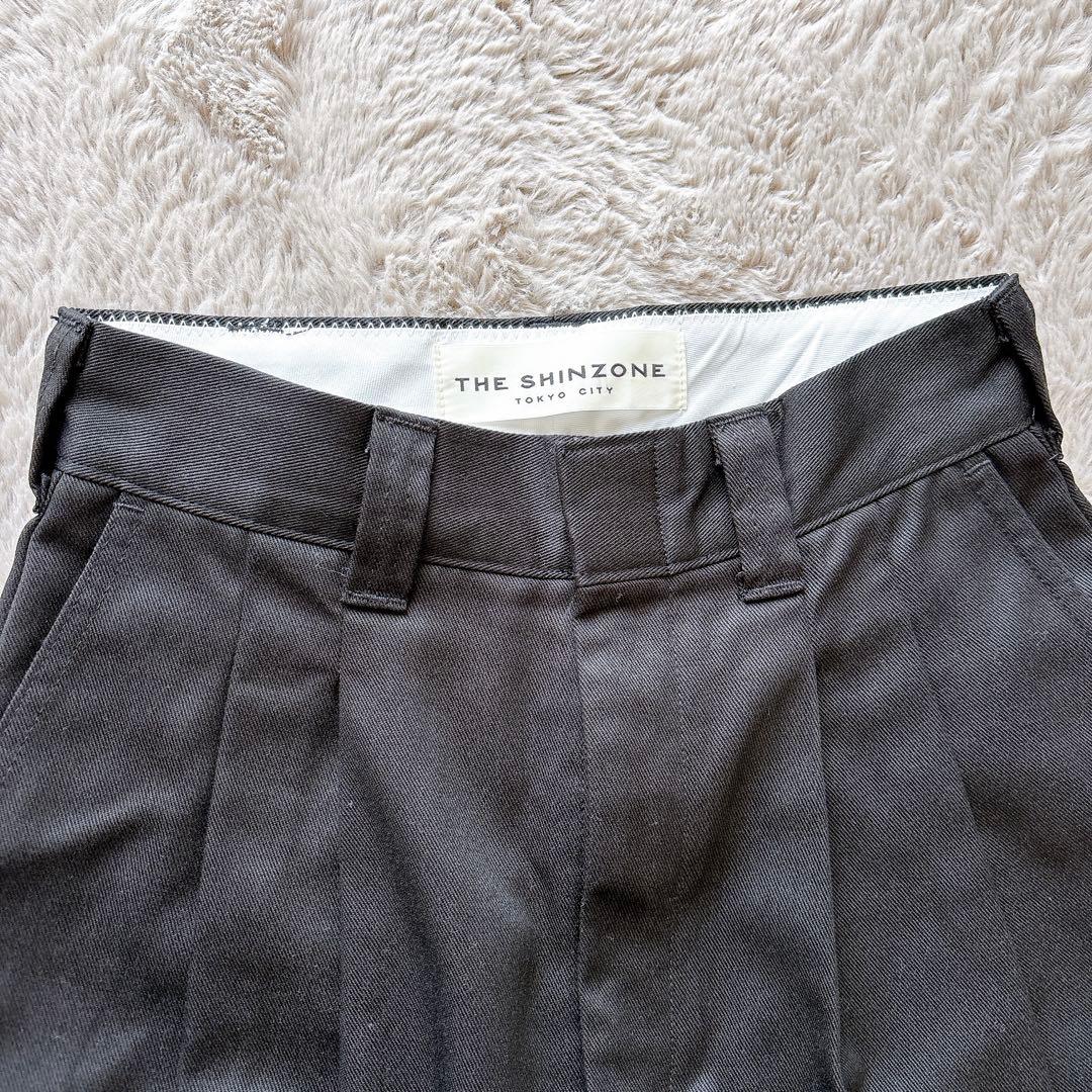 THE SHINZONE TOMBOY PANTS トムボーイパンツ 34 黒