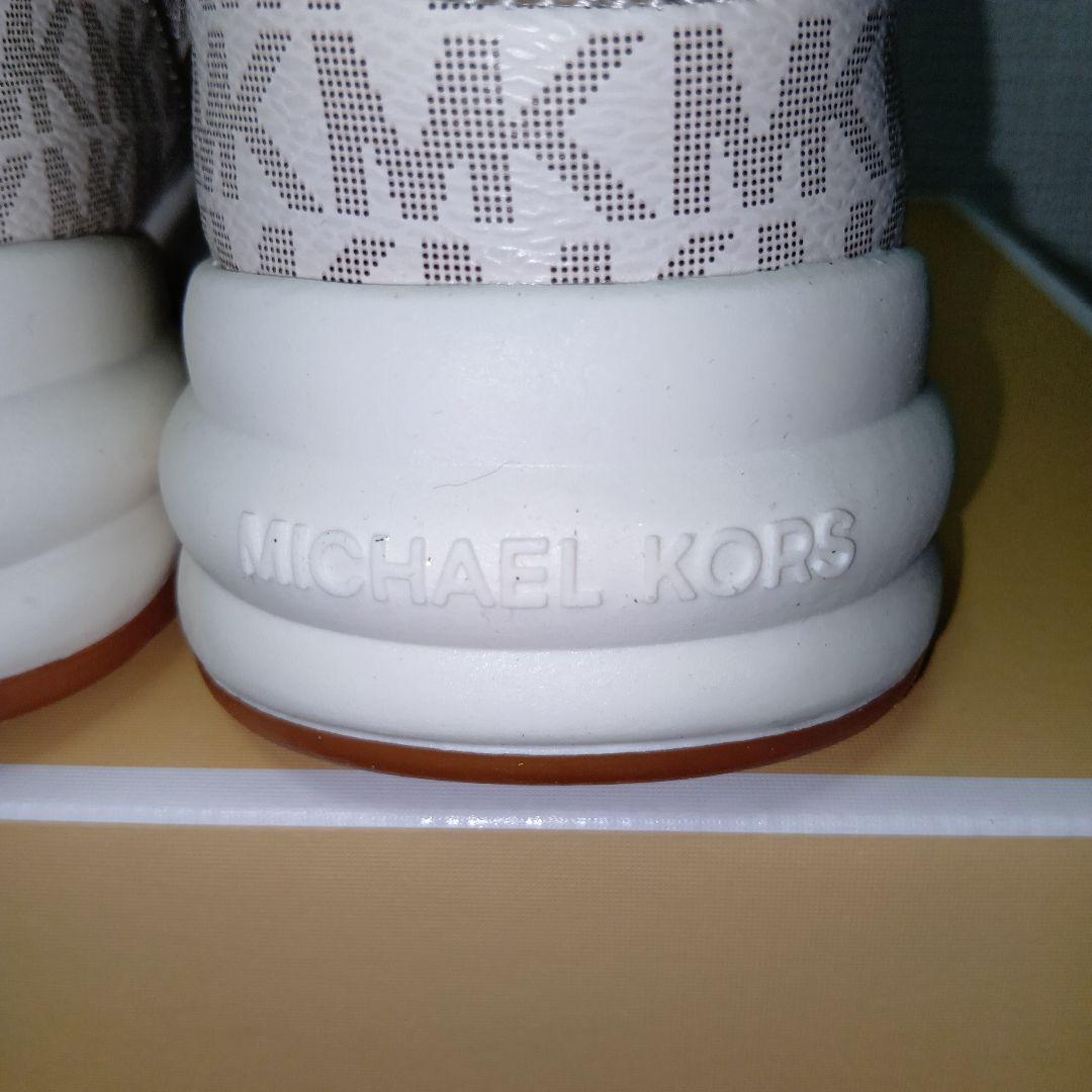 MICHAEL KORS OLYMPIA バニラスニーカー・キッズ ２２cm新品