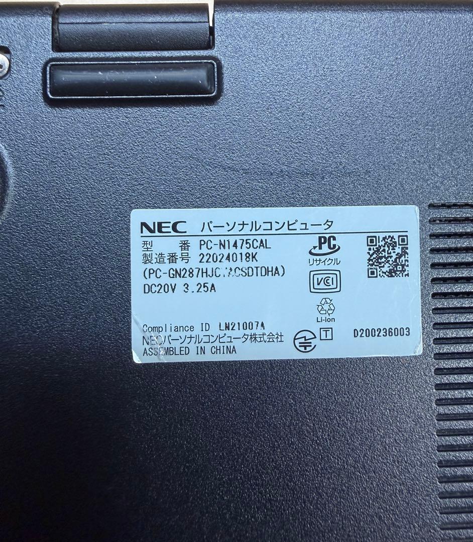 NEC LAVIE N14 ノートPC