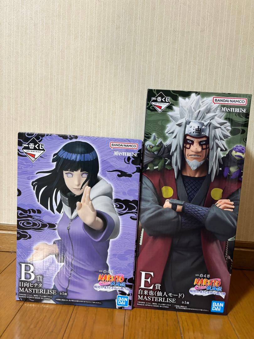 ナルト 一番くじフィギュア ヒナタ自来也