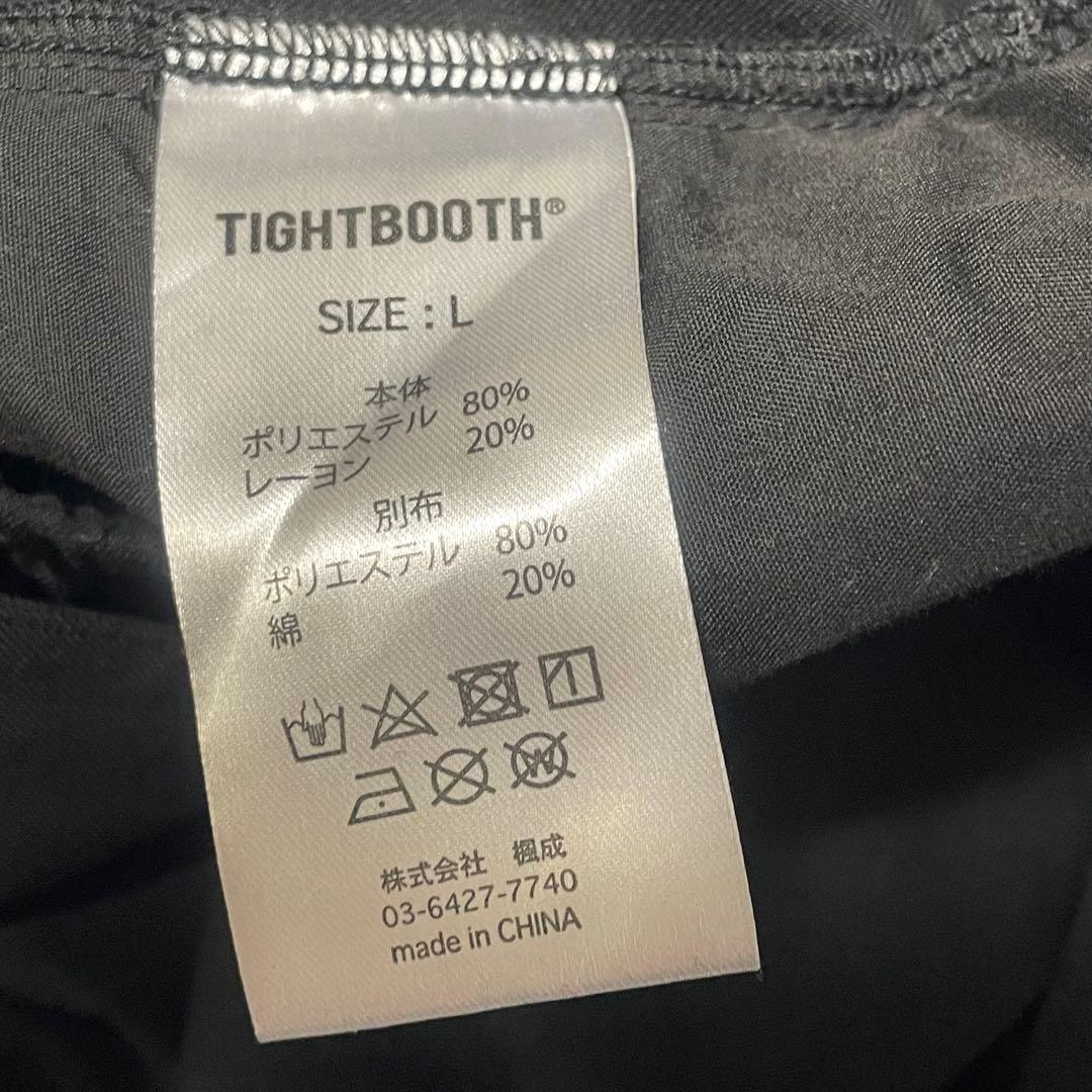 TIGHTBOOTH タイトブース　バギースラックスブラック　L