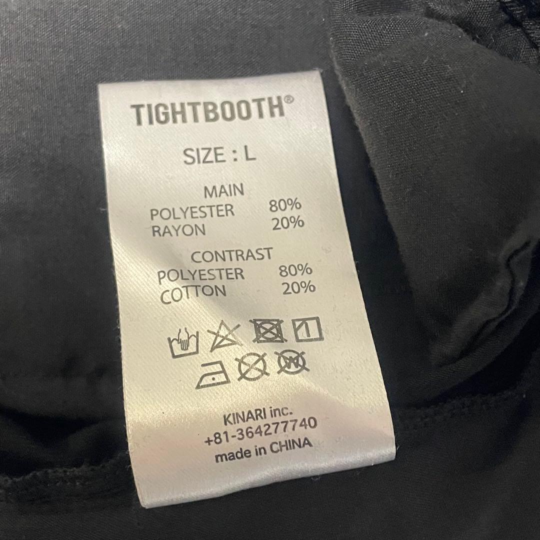 TIGHTBOOTH タイトブース　バギースラックスブラック　L