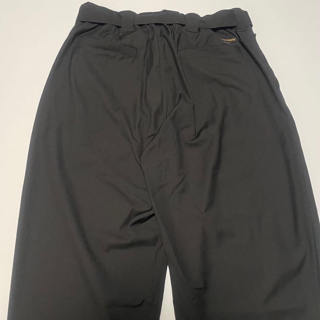 TIGHTBOOTH タイトブース　バギースラックスブラック　L