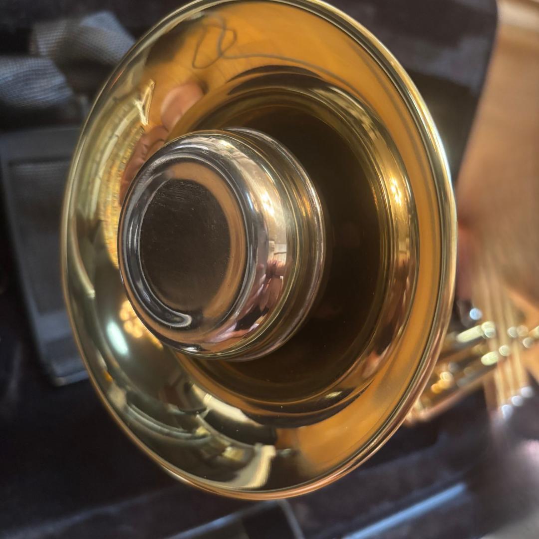 【美品】 Soleil トランペット ゴールド マウスピース付き STR-1