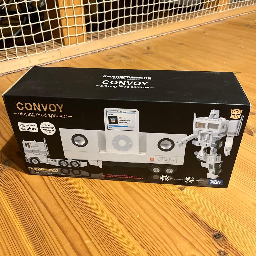 トランスフォーマー　iPod スピーカー　コンボイ TRANSFORMER