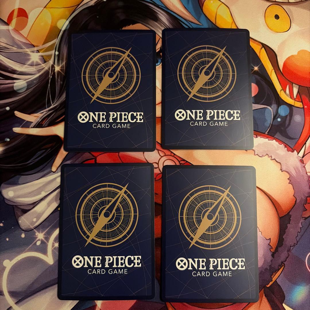 ルフィ エッグへッド op07-109 プロモ　4枚セット