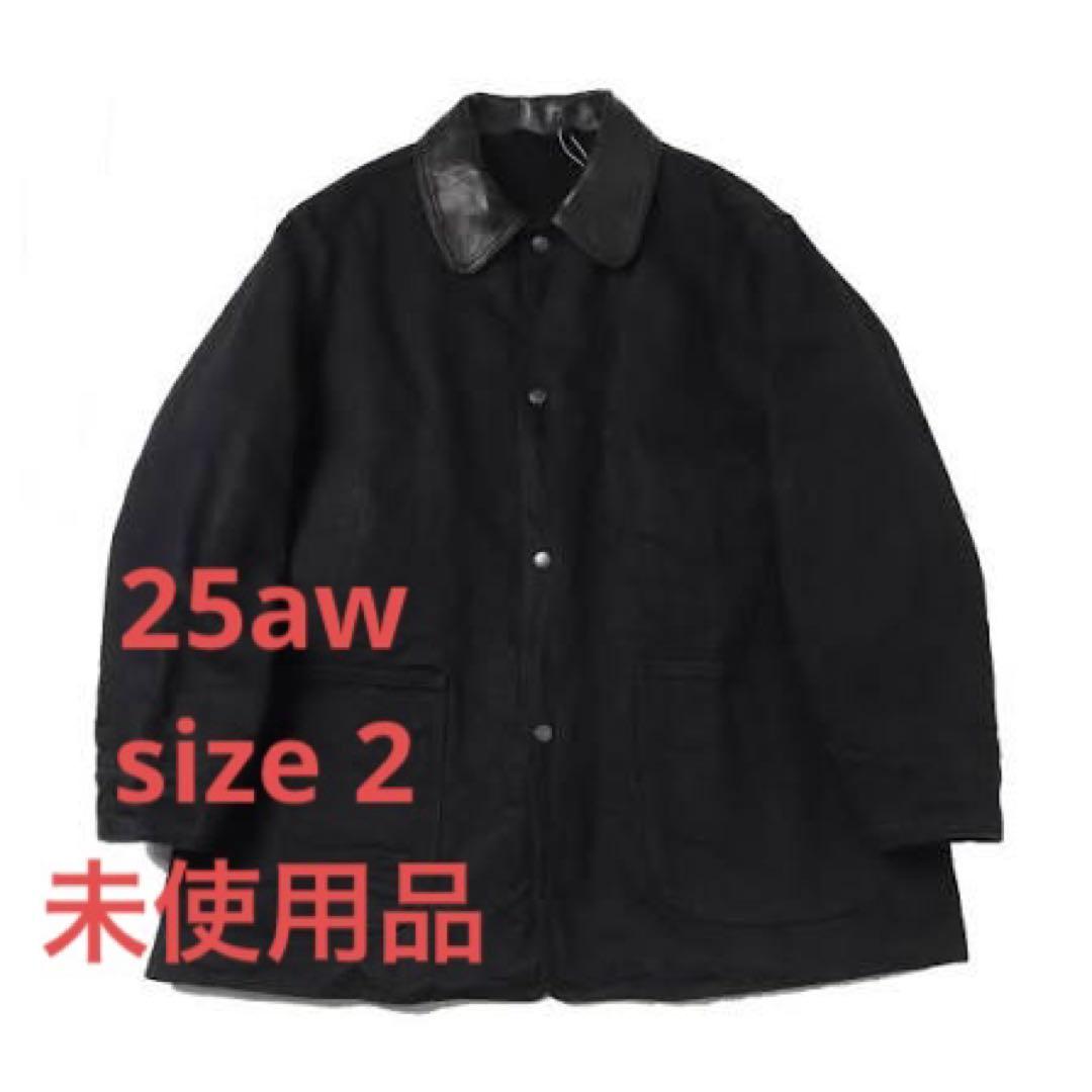 COMOLI 25AW デニムレザーワークジャケット