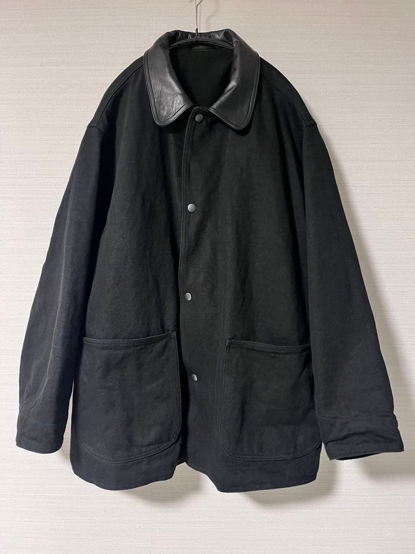COMOLI 25AW デニムレザーワークジャケット
