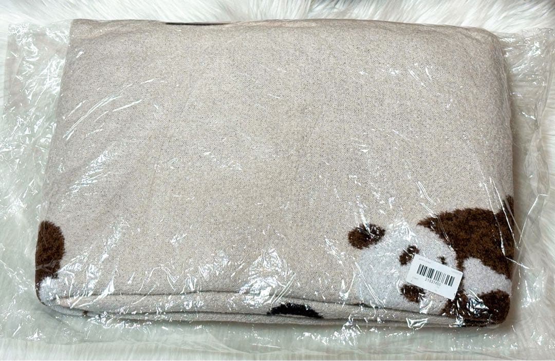 新品♡⃛未開封♡⃛ジェラートピケ【Sleep】パンダ ジャガード マルチカバー 毛布