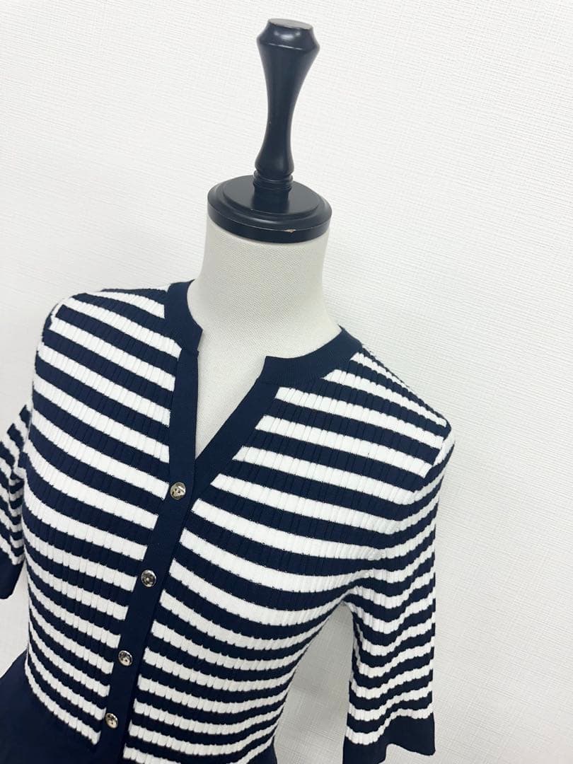 【めるぴちゃ様】ジャスグリッティ 一度着用 ドッキングワンピース ネイビー