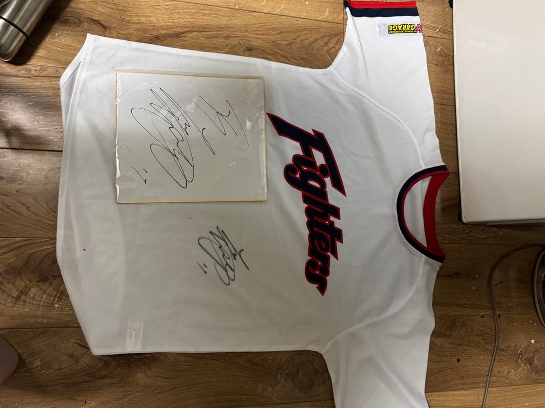 大谷翔平選手 直筆サイン Fighters サイン入りTシャツ
