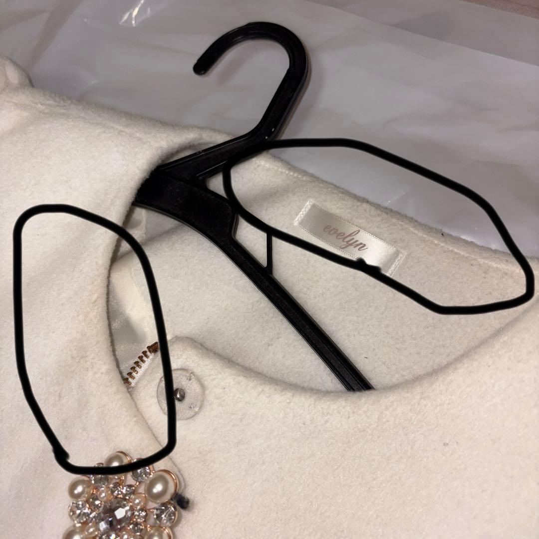 evelynコート Sサイズ 2024 ファー付き