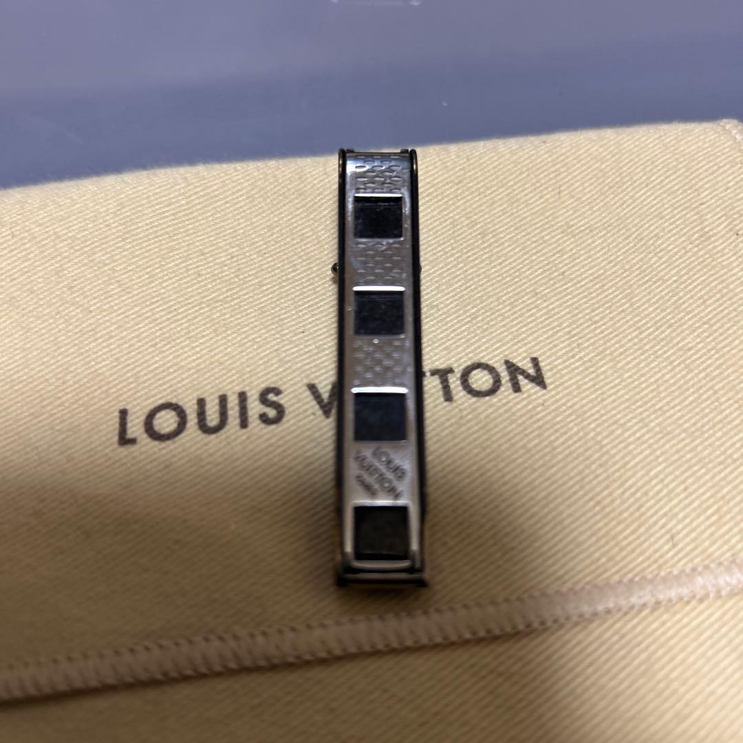 正規品LOUIS VUITTON ダミエグラフィット ネクタイピン