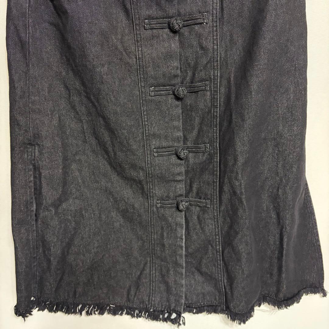 jouetie チャイナ風 ブラックデニムセットアップ セパレート Mサイズ