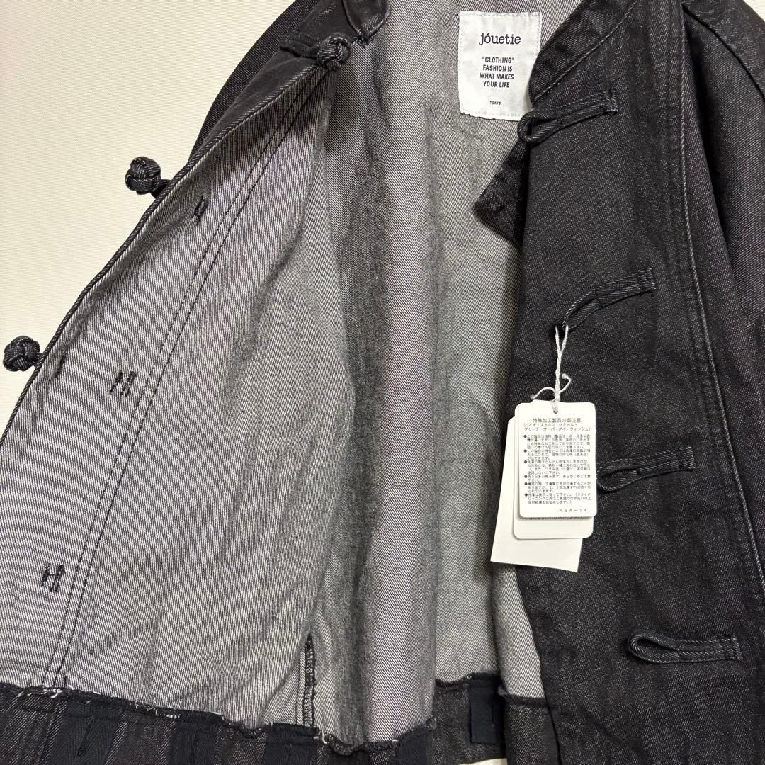 jouetie チャイナ風 ブラックデニムセットアップ セパレート Mサイズ