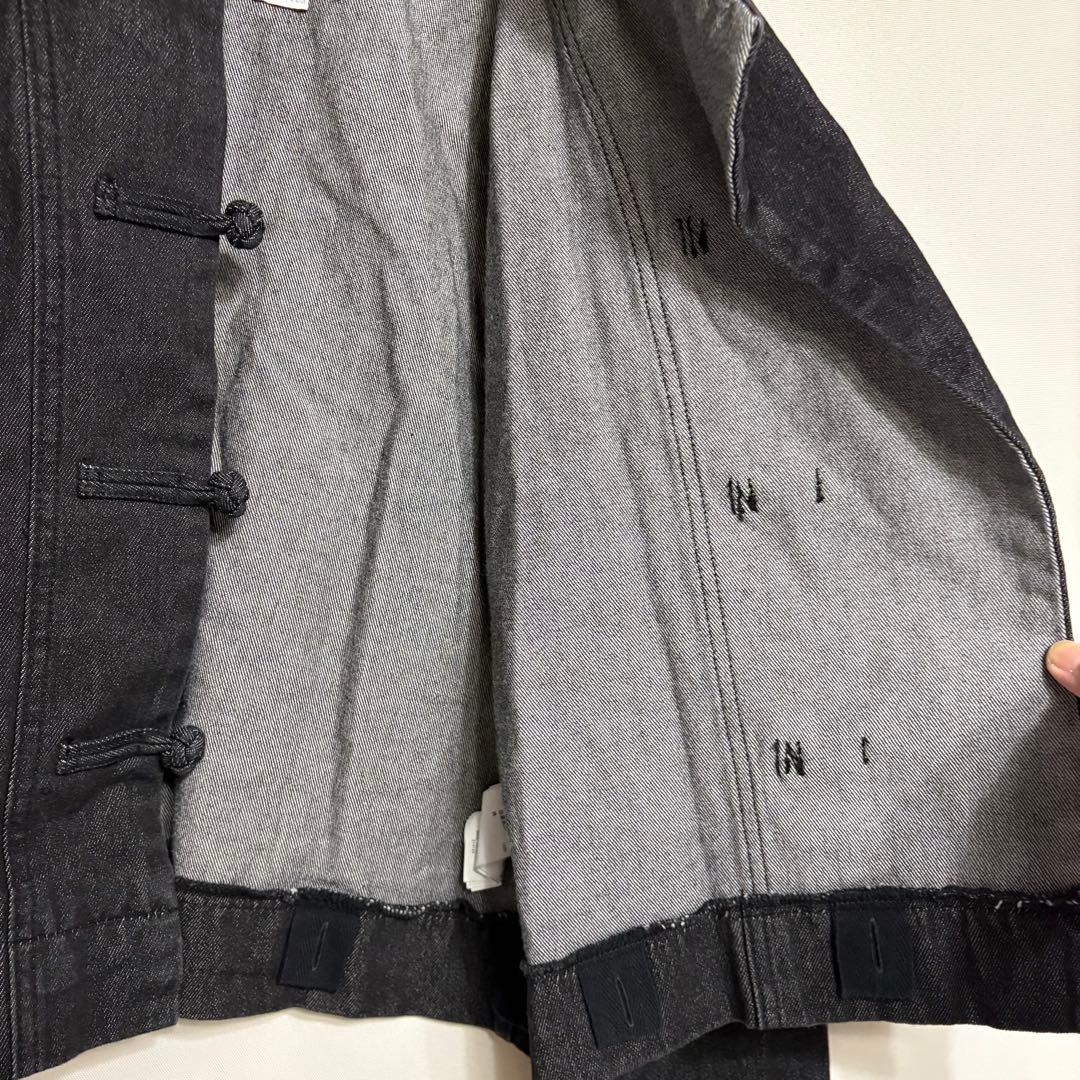 jouetie チャイナ風 ブラックデニムセットアップ セパレート Mサイズ