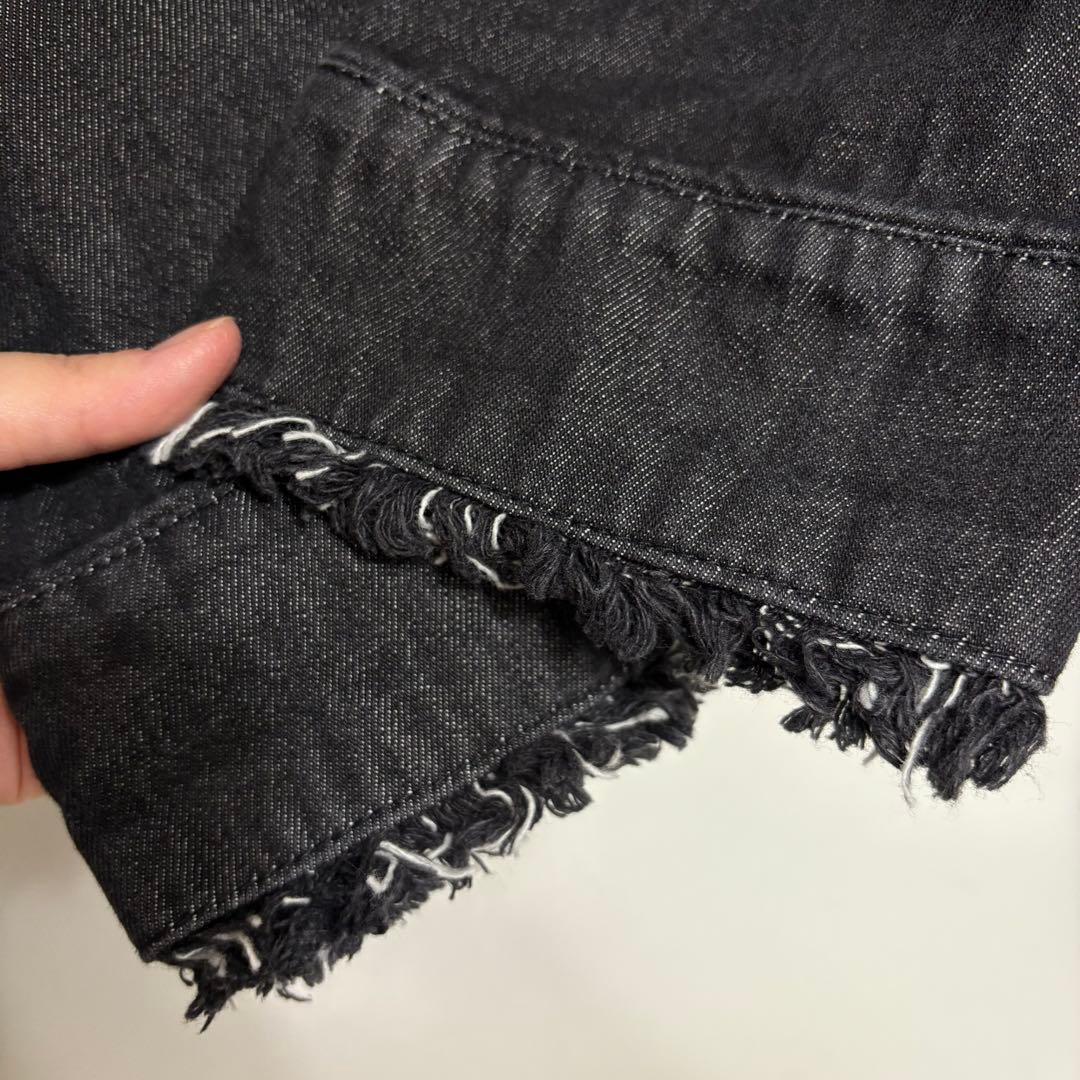 jouetie チャイナ風 ブラックデニムセットアップ セパレート Mサイズ