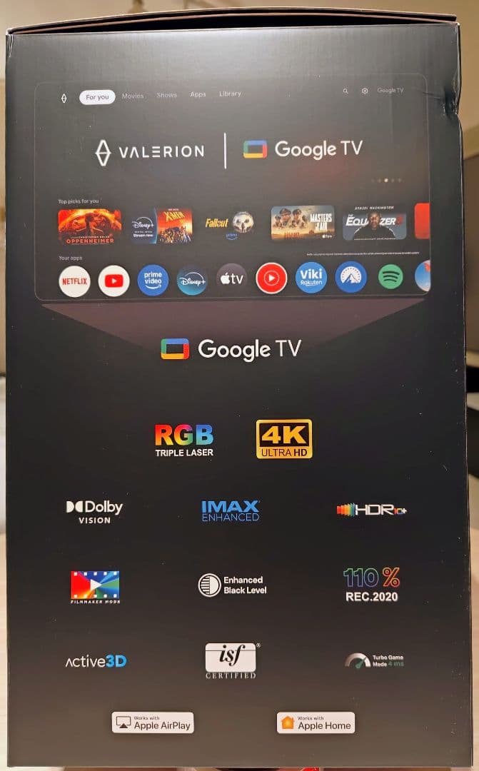 セールValerion VisionMaster Pro2 4K プロジェクター