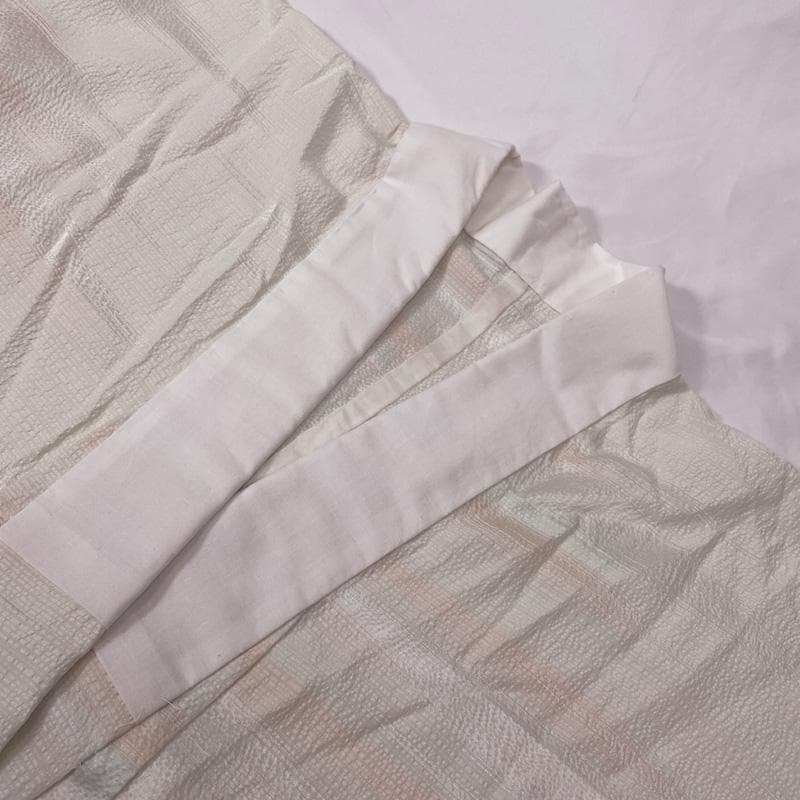 506mu19△長襦袢 ややふくよか 正絹 △美品