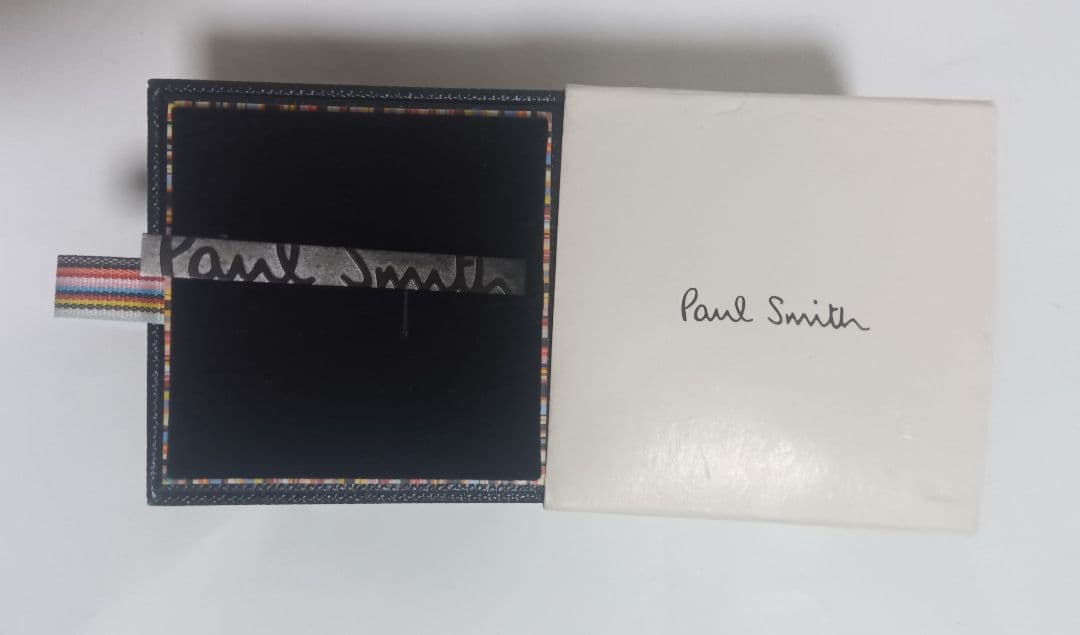 ポール・スミス ネクタイピン ビッグロゴ デカロゴ 箱付き Paul Smith