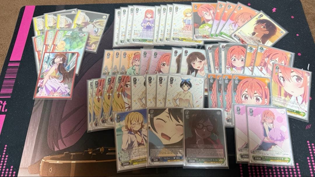 彼女お借りします　かのかり　デッキ　RR以下セミコンプ　箱PR付き