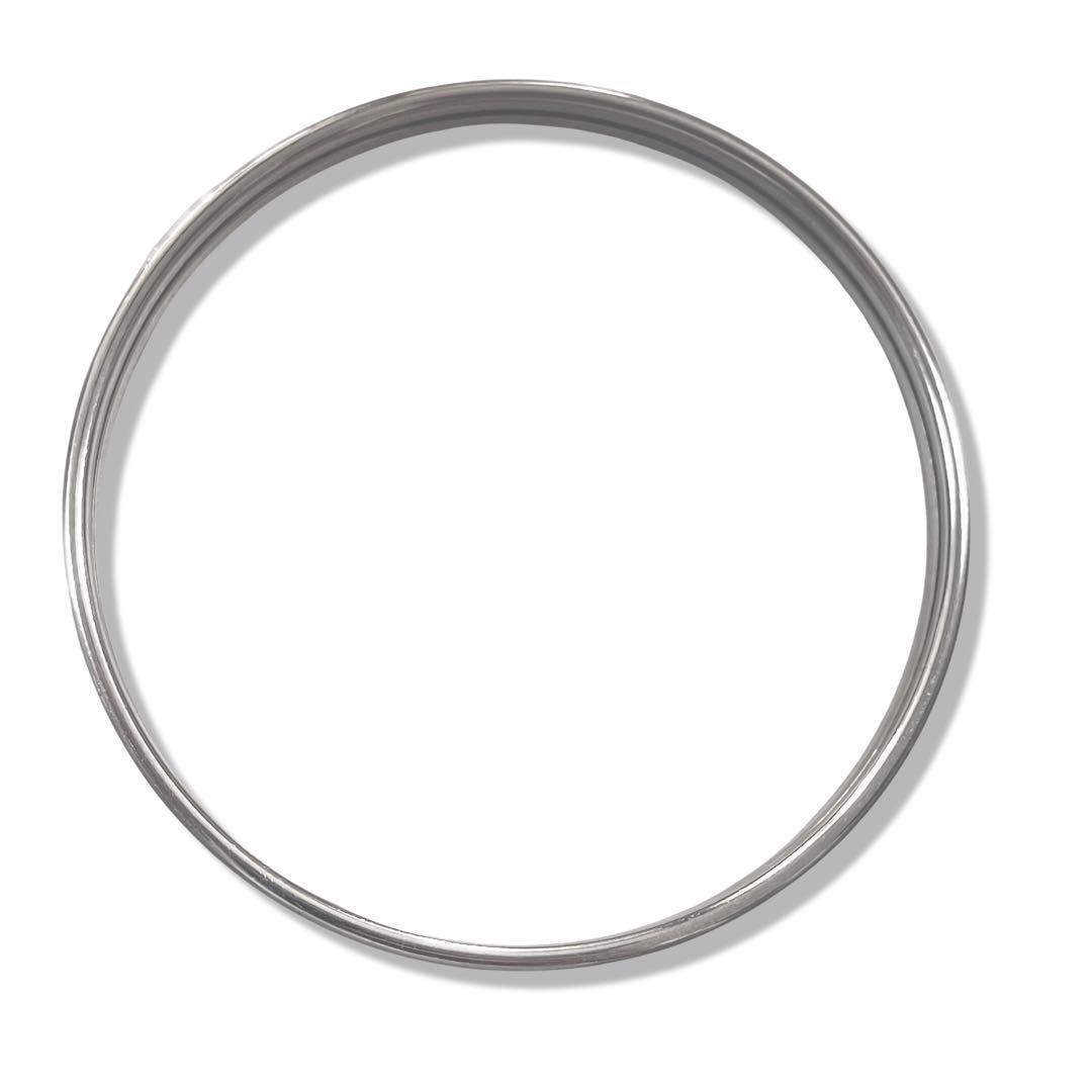 一点物　エルメス ユニ　バングル エナメル ブレスレット ピンク　送料無料