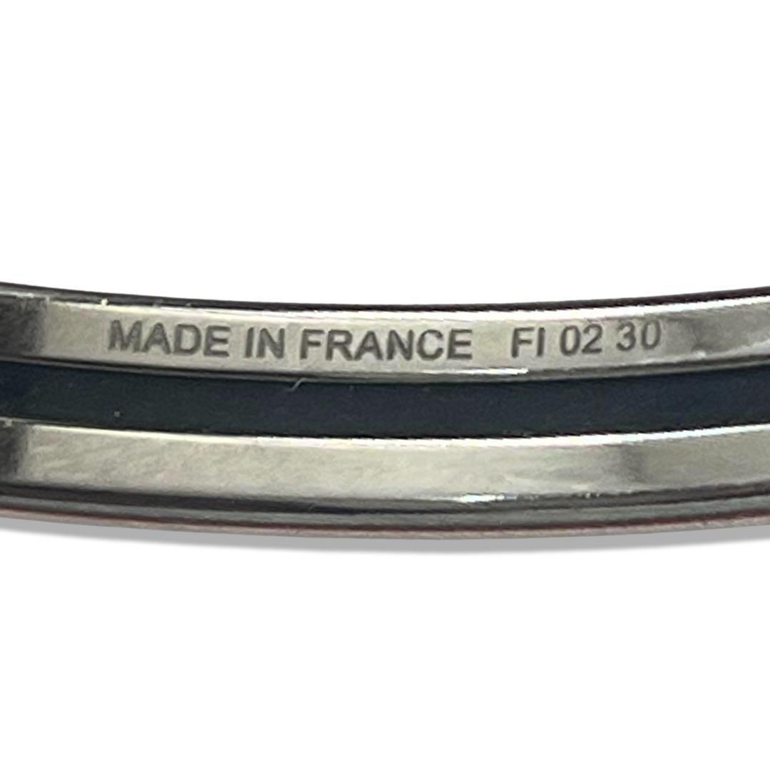 一点物　エルメス ユニ　バングル エナメル ブレスレット ピンク　送料無料