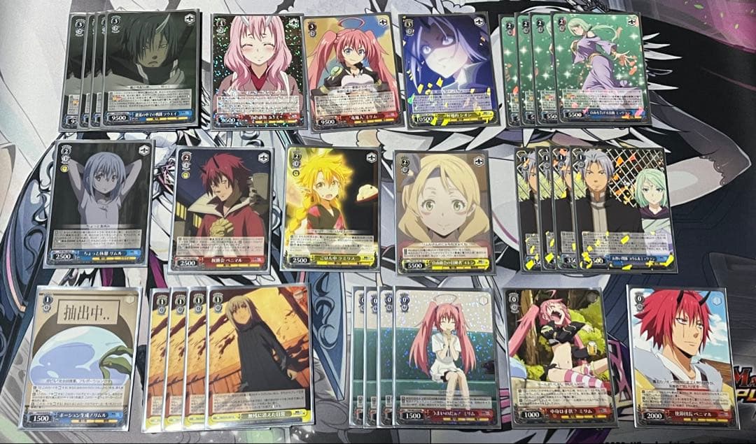 ヴァイスシュヴァルツ 転生したらスライムだった件 デッキ　パーツ付属