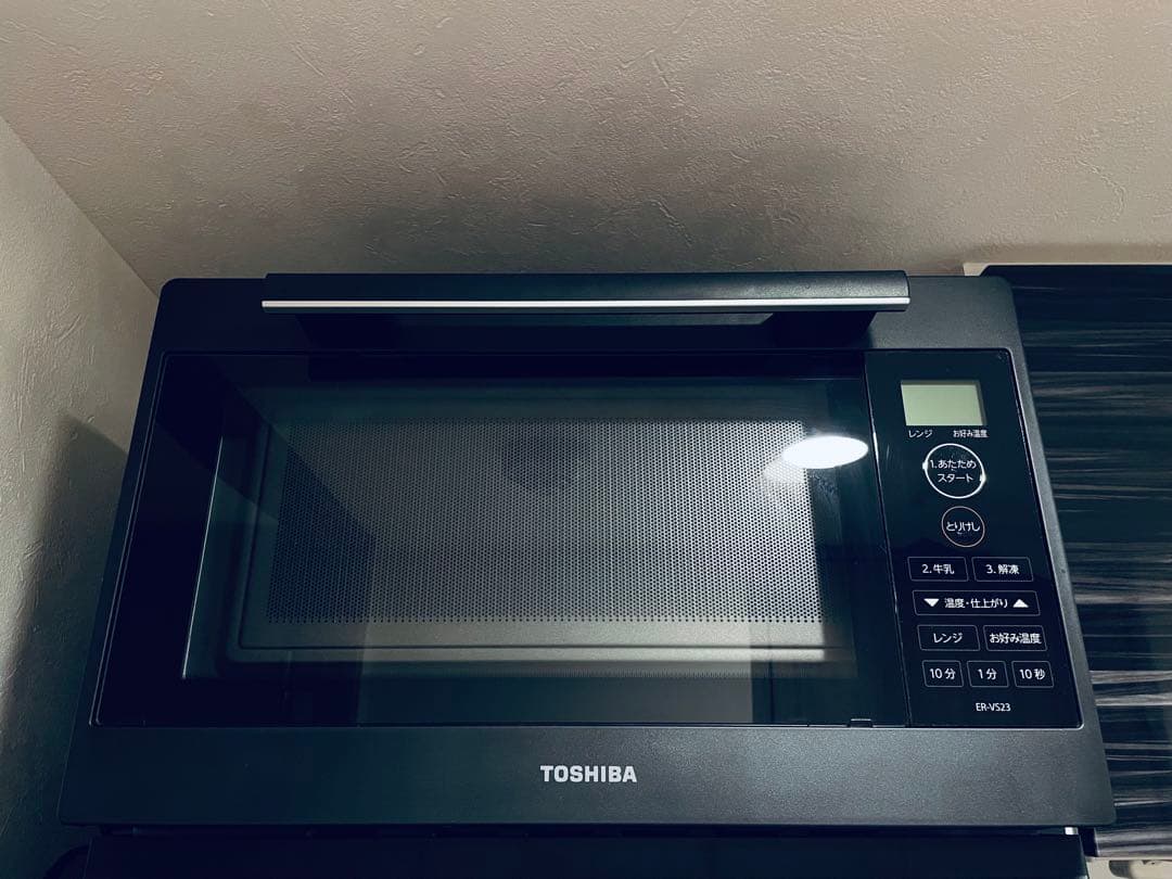 【美品】TOSHIBA ER-VS23(K) ブラック 電子レンジ【送料込み】