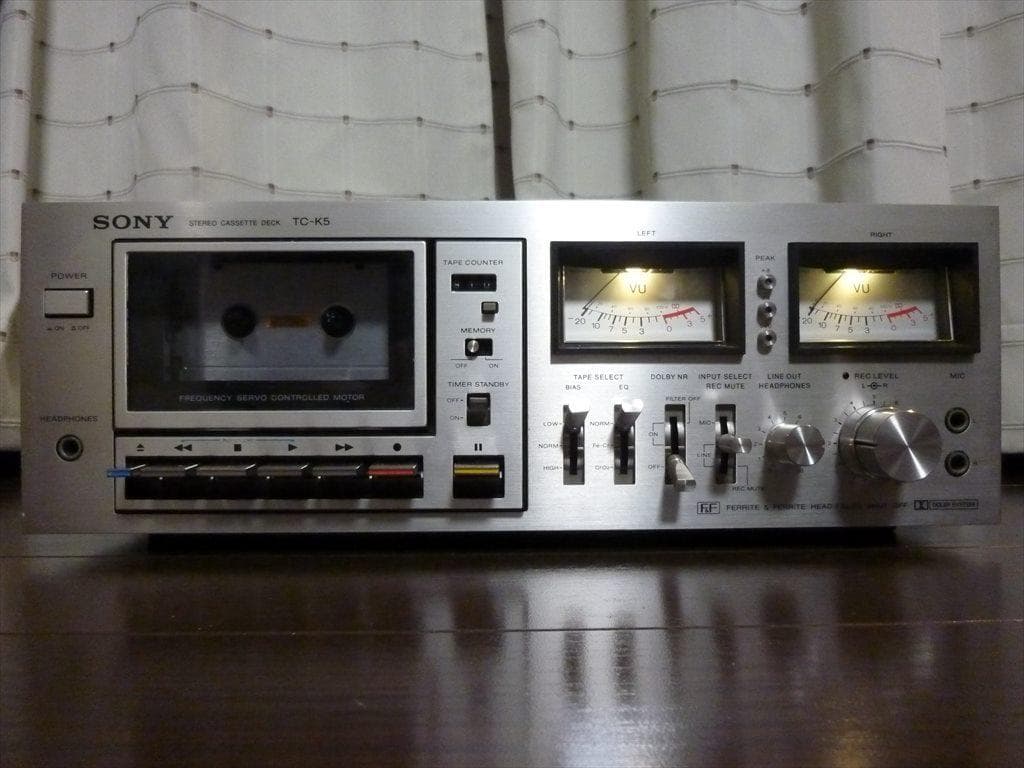 SONY ソニー カセットデッキ TC-K5修理済 全機能動作 概美品