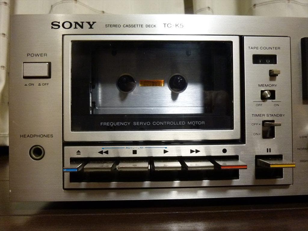 SONY ソニー カセットデッキ TC-K5修理済 全機能動作 概美品