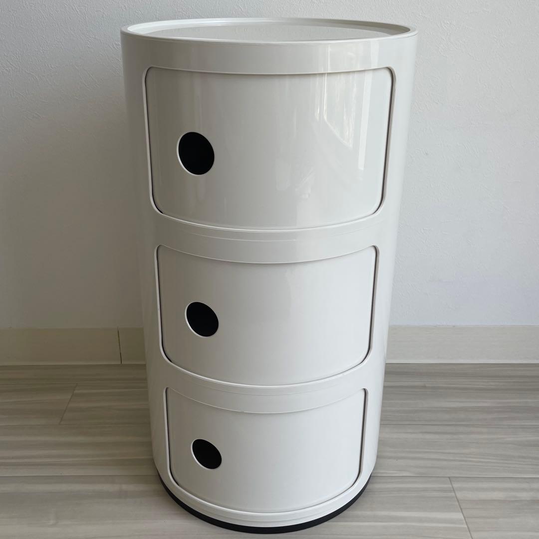 正規品 kartell COMPONIBILI コンポニビリ 3段　美品