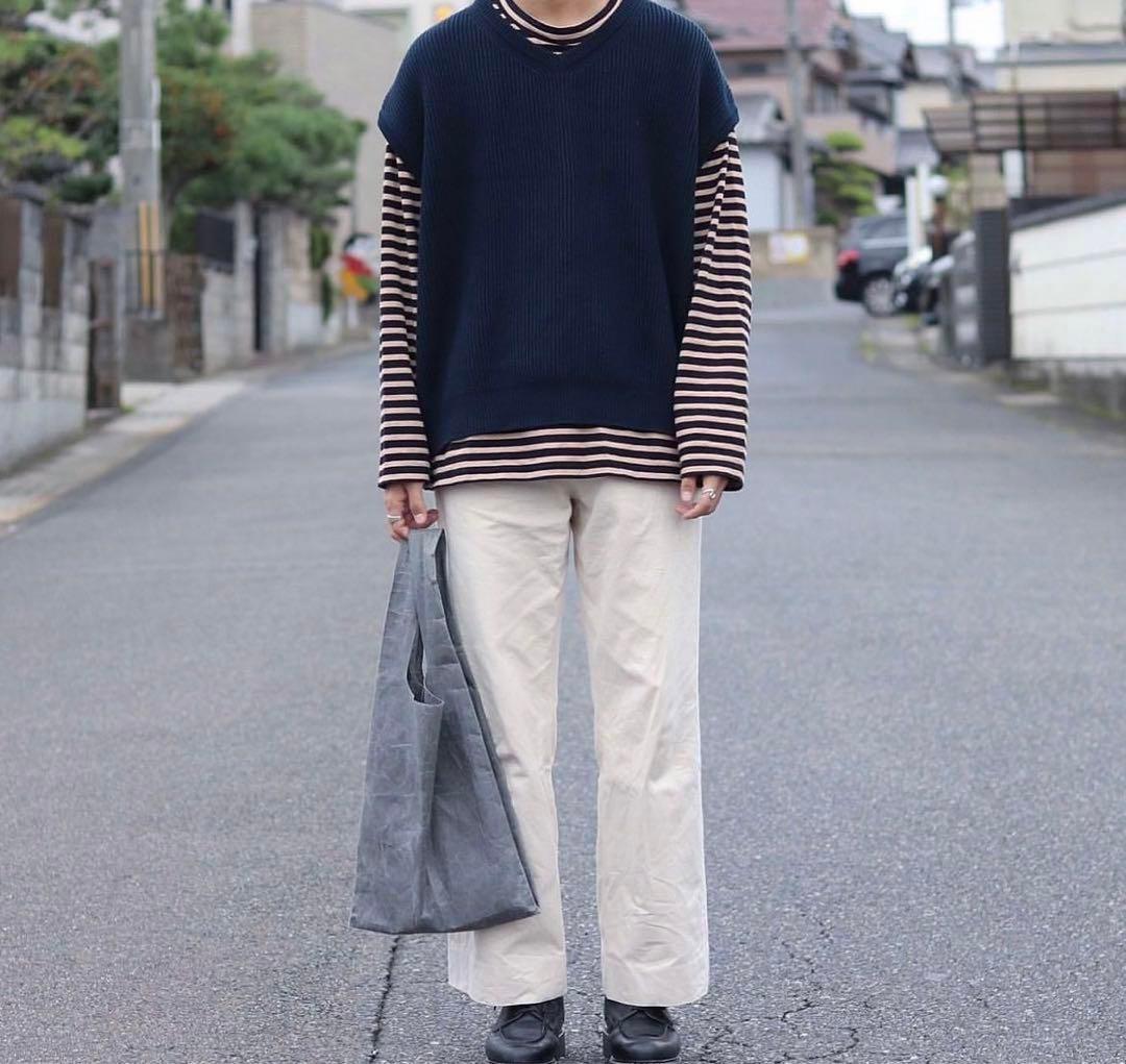 クレプスキュール 吾亦紅 別注 ニットベスト