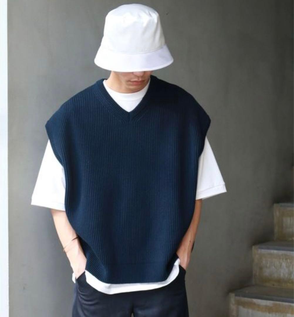 クレプスキュール 吾亦紅 別注 ニットベスト