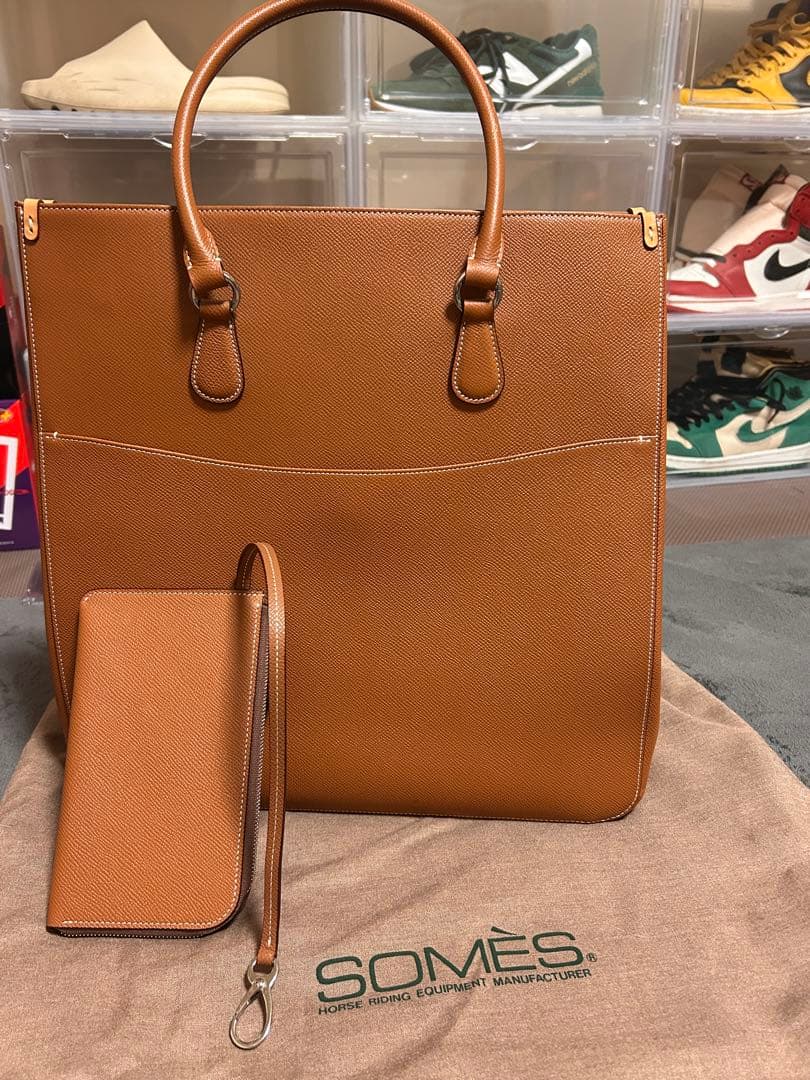 SOMÈS SADDLE ソメスサドル　レザーバック